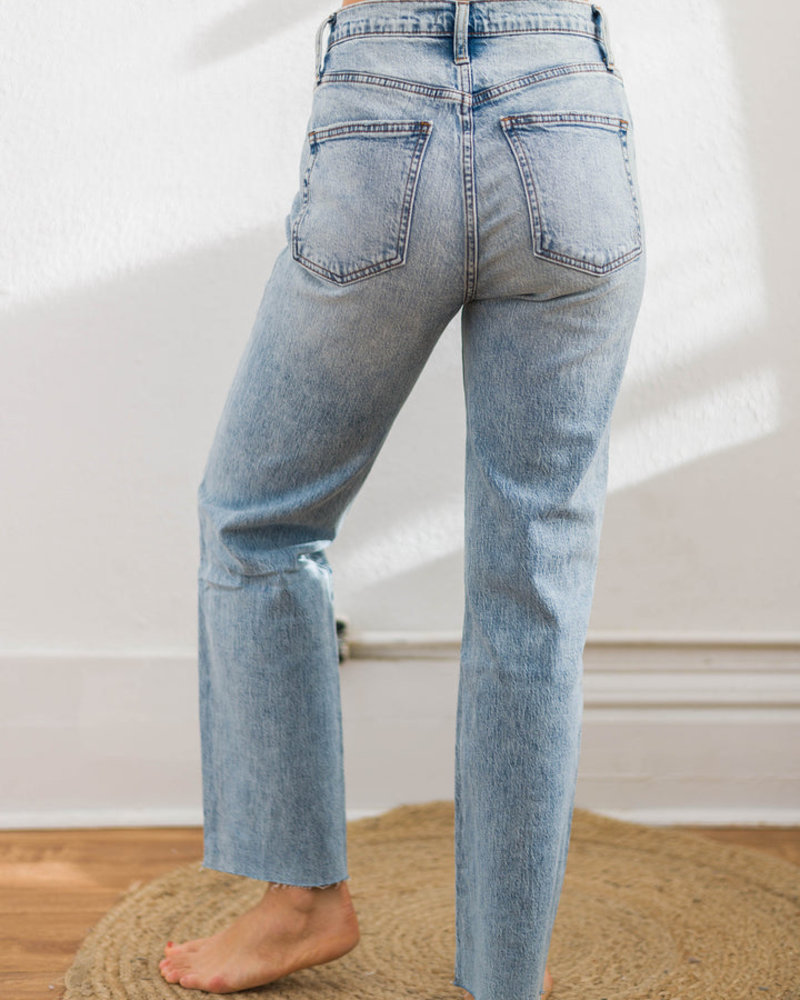 Silver Silver Highly Desirable Straight Denim