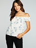 Chaser Chaser Squared Neck Top
