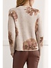Tribal Tribal Floral Funnel Neck Sweater