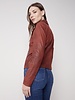 Charlie B Charlie B Faux Suede Moto Jacket