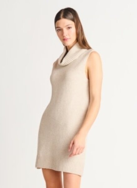 Dex Dex Slvless Turtleneck Dress