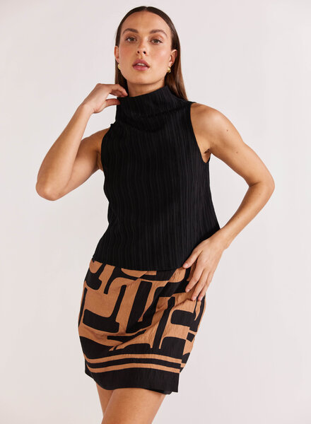 Black Tape Houndstooth Mini Skirt – BK's Brand Name Clothing