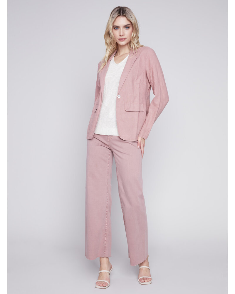 Charlie B Charlie B Linen Blazer