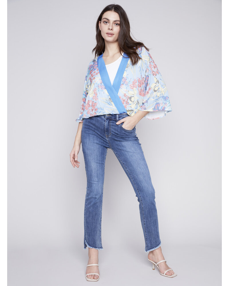 Charlie B Charlie B Crossover Blouse