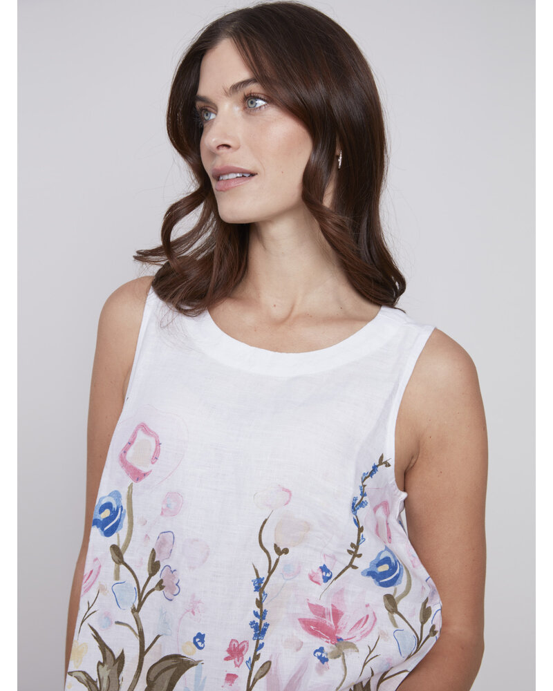 Charlie B Charlie B Border Print Top