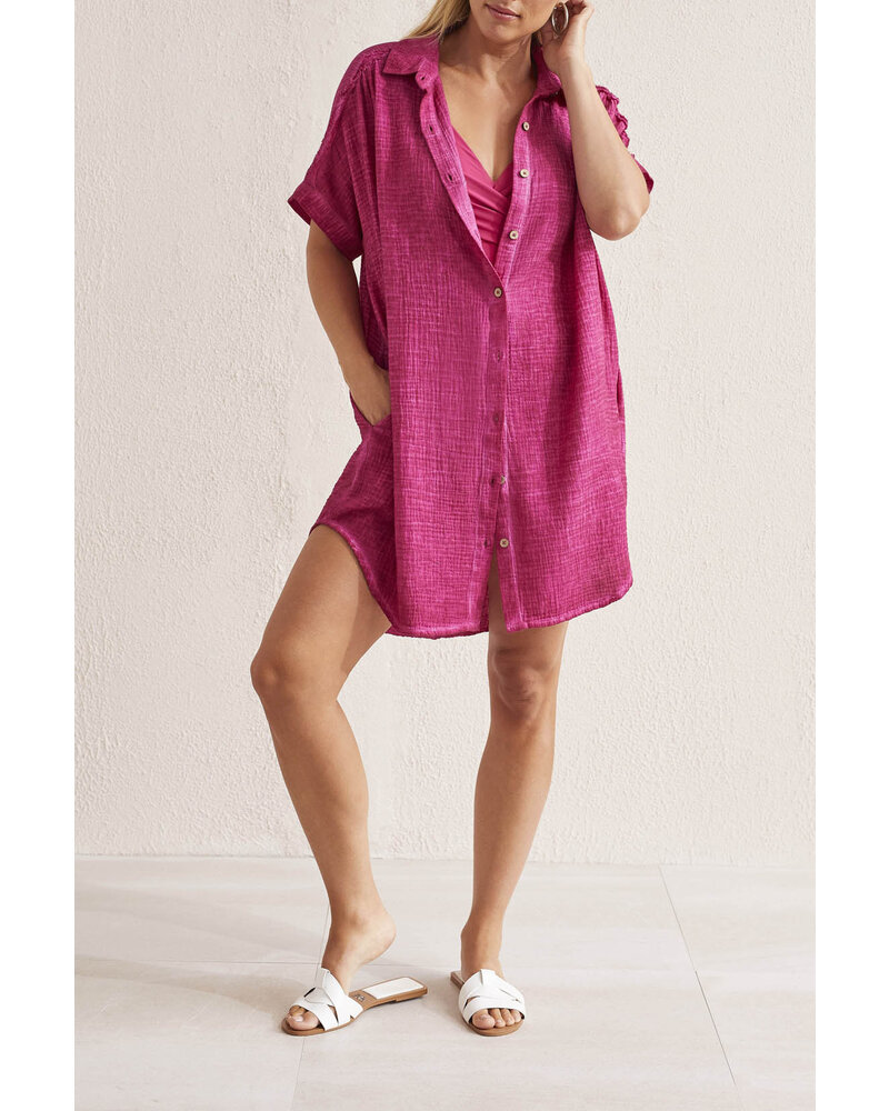 XIX Palms XIX Palm Shirt Dress Cover