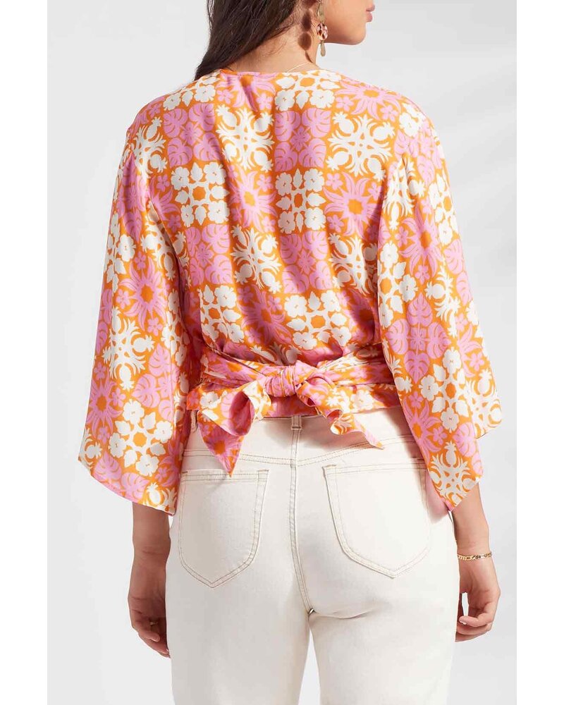 XIX Palms XIX Palms Tie Front Kimono