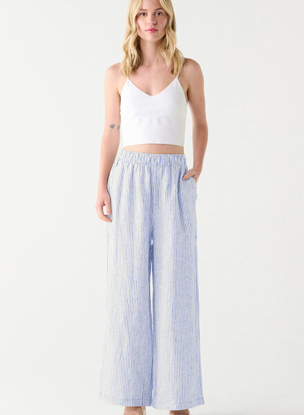 Dex Dex Pinstriped Wide Leg Pant