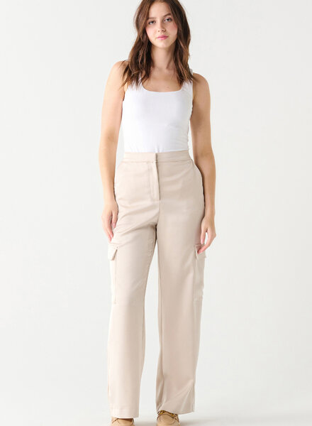 Depvin Lifestyle-Women Bell Bottom Retro-Chic High-Waisted Trouser