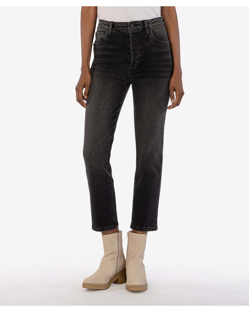 Kut from the Kloth Kut Rosa High Rise Crop Straight Jean