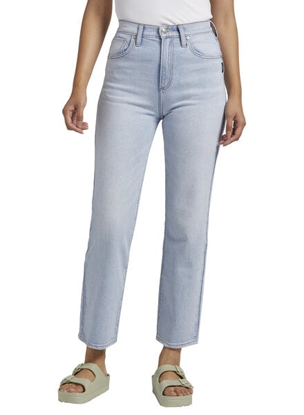 Silver Silver Highly Desirable Straight Jeans