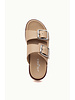 J Slides J Slides Belinda Platform Leather Sandal