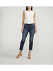 Jag Jag Ruby Mid Rise Straight Cropped Jeans