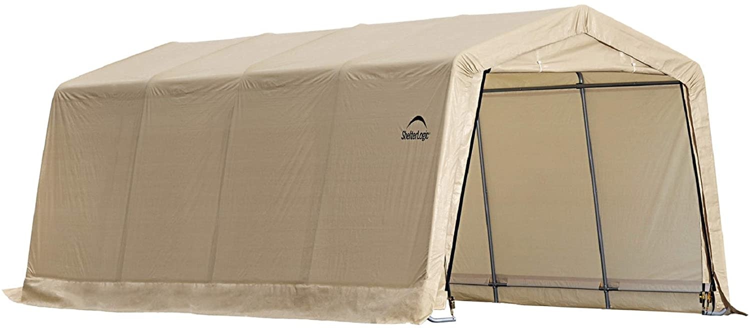 ShelterLogic ShelterLogic 10' x 15' x 8' AllSteel Metal Frame Peak