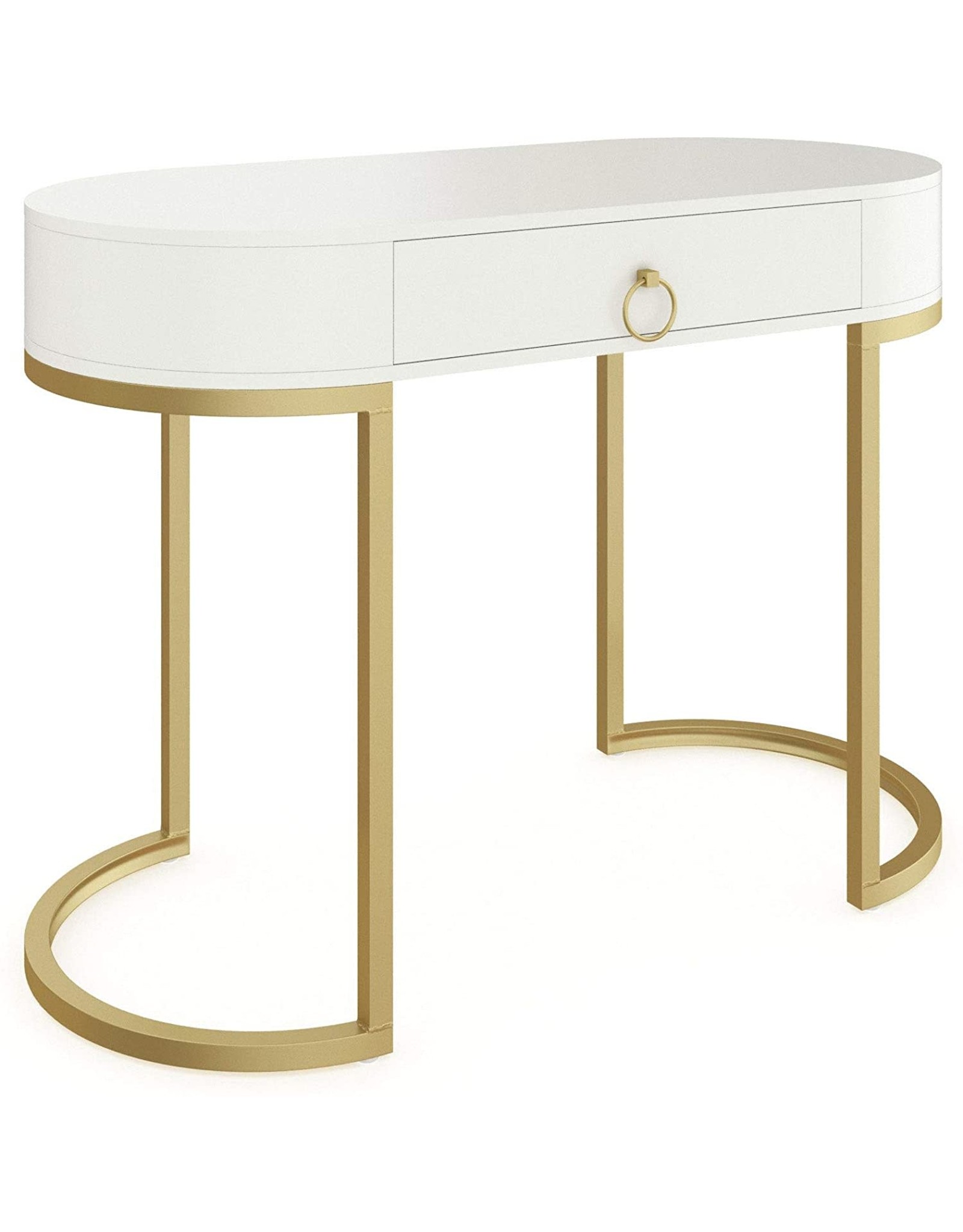 Nathan James Nathan James Leighton Small Oval Glam Brass Accents