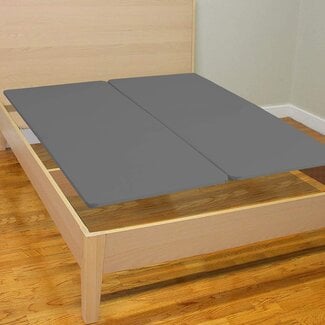 Mayton Mayton 2-Inch Wood Bunkie Board/Slats,Mattress Bed Support,Fits Standard, King, Grey(color may vary)