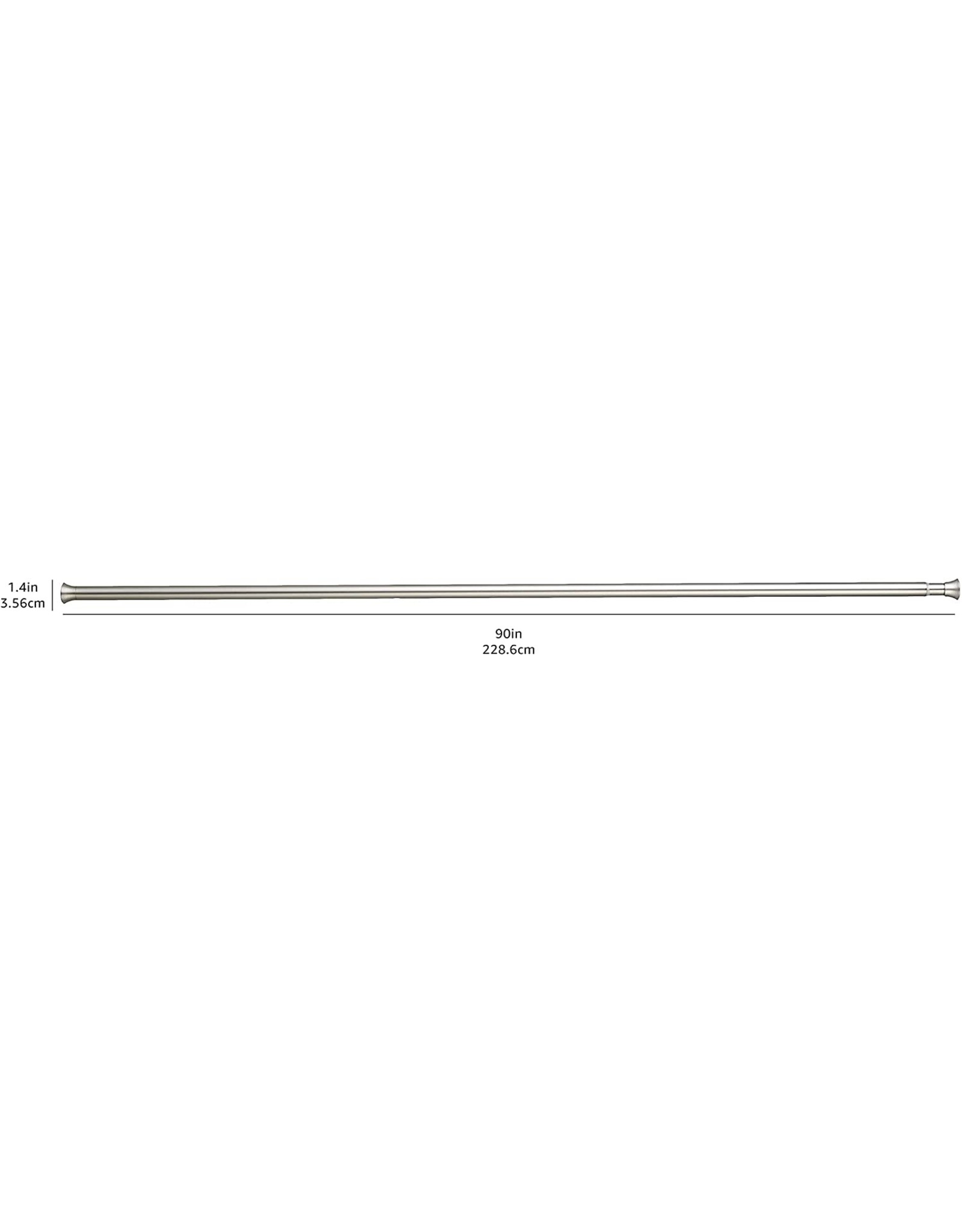 Amazon Basics Amazon Basics Tension Curtain Rod, Adjustable 5490