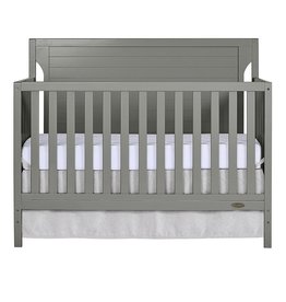Dream On Me Dream On Me Cape Cod 5-in-1 Convertible Crib in Storm Grey, Greenguard Gold Certified