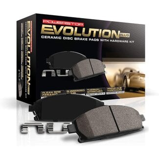 Power Stop Power Stop 17-843, Z17 Front Ceramic Brake Pads with Hardware