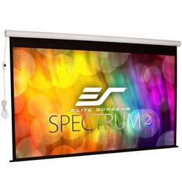 Elite Screens Elite Screens Spectrum2, 100-inch 16:9, 12-inch Drop, Electric Motorized Drop Down Projection Projector Screen, SPM100H-E12