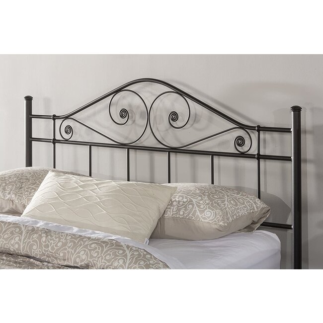Hillsdale Hillsdale Harrison Metal Headboard, King, Textured Black