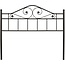 Hillsdale Hillsdale Harrison Metal Headboard, King, Textured Black
