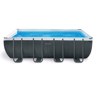 Intex Intex 18ft X 9ft X 52in Ultra XTR Rectangular Pool Set with Sand Filter Pump, Ladder, Ground Cloth & Pool Cover