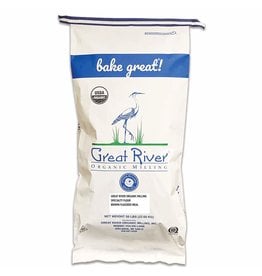 Great River Organic Milling Great River Organic Milling, Specialty Flour, Brown Flaxseed Meal, Organic, 50-Pounds (Pack of 1)