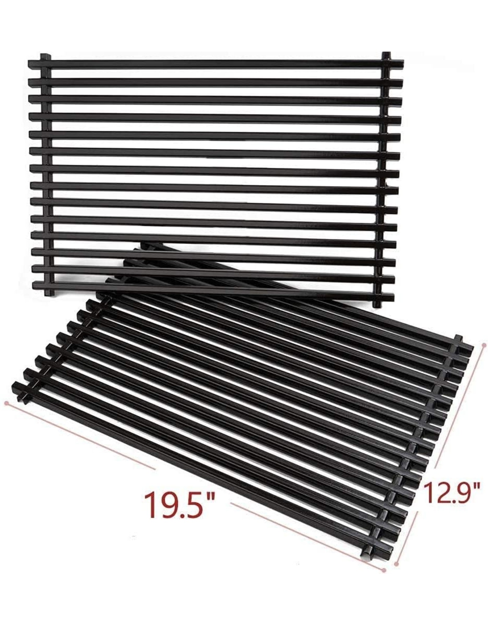 Grill Grates for Weber Genesis E-310 E-330, Genesis 300 Series Gas Grill Replacement Parts, Porcelain-Enameled, x 12.9 Inch, 2-Pack - Amazing Bargains USA - Buffalo, NY