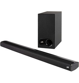 Polk Audio Polk Audio Signa S2 Ultra-Slim TV Sound Bar  Works with 4K & HD TVs  Wireless Subwoofer  Includes HDMI & Optical Cables  Bluetooth Enabled, Black