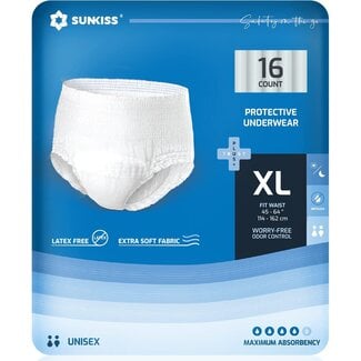 Tena Incontinence Underwear for Overnight, Unisex, Xlarge, 10 Count :  : Health & Personal Care