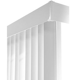 CHICOLOGY CHICOLOGY Vertical Blinds , Door Blinds , Blinds & Shades , Blackout Blinds ,Window Shade , Vertical Blinds for Sliding Doors , Sliding Blinds Oxford White Vinyl) 78"W X 84"H
