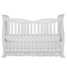 Dream On Me Dream On Me Violet 7 in 1 Convertible Life Style Crib in White, Greenguard Gold Certified