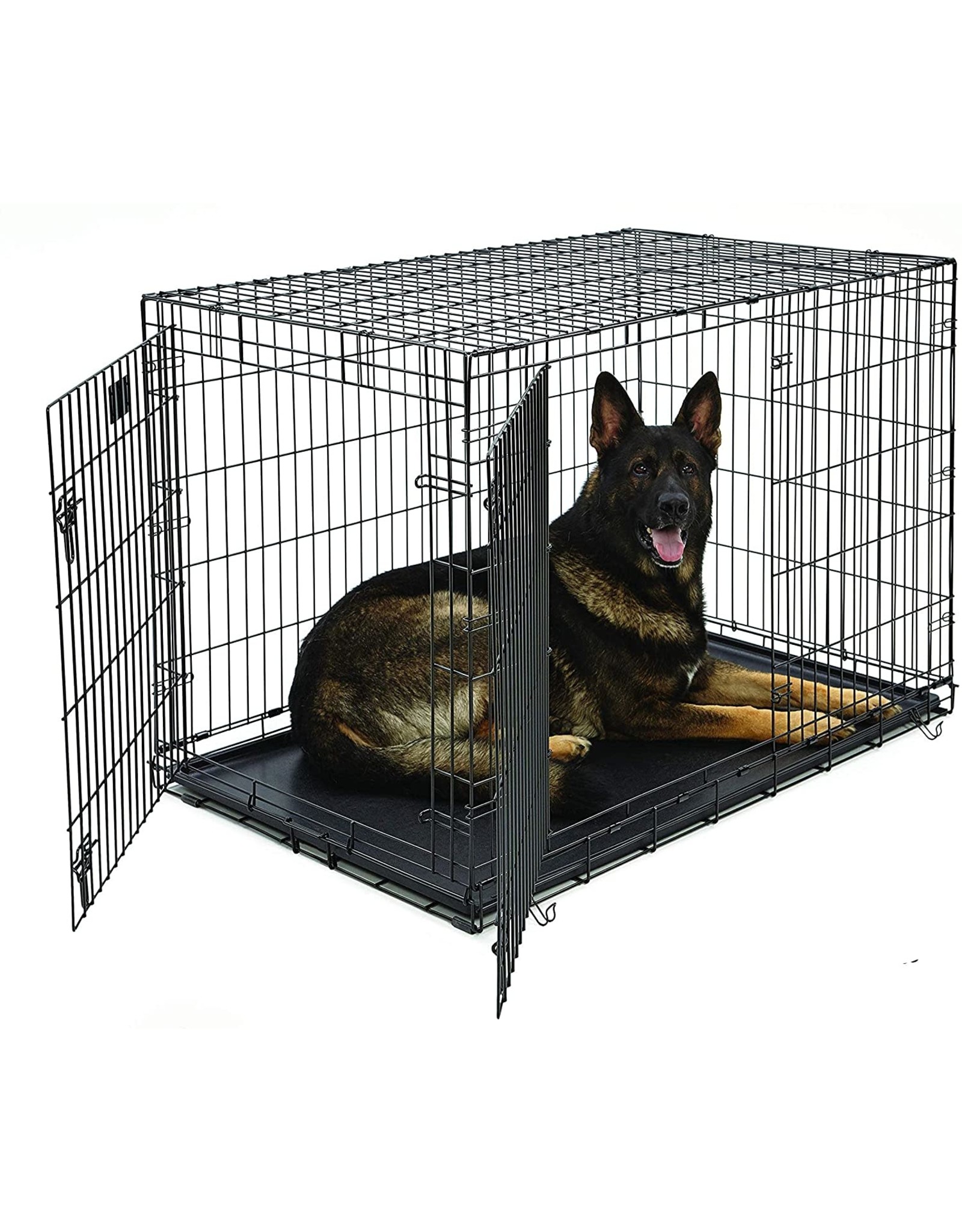 folding double door crate