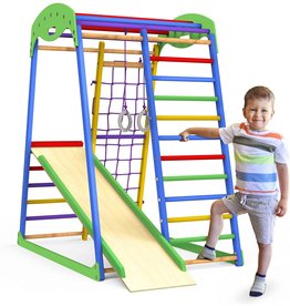 WEDANTA Indoor Playground Toddler Climber Slide