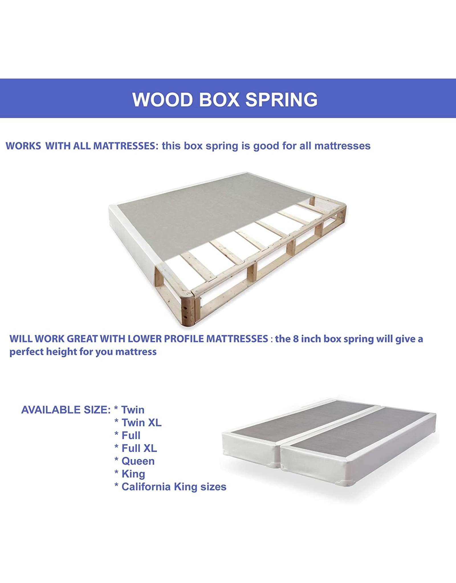 full xl mattress and box spring set