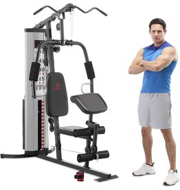 Marcy Marcy MWM-988 Multifunction Steel Home Gym 150lb Weight Stack Machine