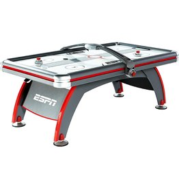 ESPN ESPN Sports Air Hockey Game Table: 84 Inch Indoor Arcade Gaming Set with Electronic Overhead Score System, Sound Effects, Multi (AWH084_188E)