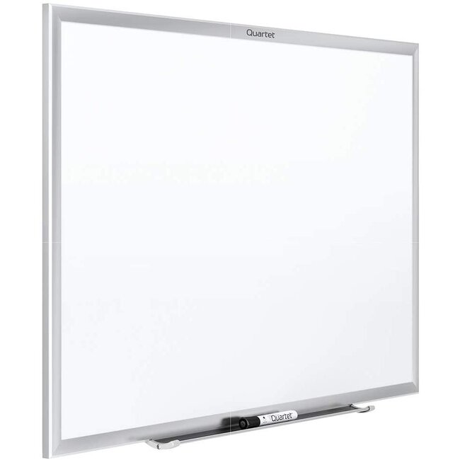 Quartet Quartet Magnetic Whiteboard, 8' x 4' White Board, Nano-Clean, Silver Aluminum Frame (SM538)