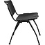 Flash Furniture Flash Furniture HERCULES Series 880 lb. Capacity Black Plastic Stack Chair