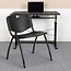Flash Furniture Flash Furniture HERCULES Series 880 lb. Capacity Black Plastic Stack Chair
