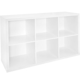 ClosetMaid ClosetMaid 1109 6-Cube Storage Organizer, White
