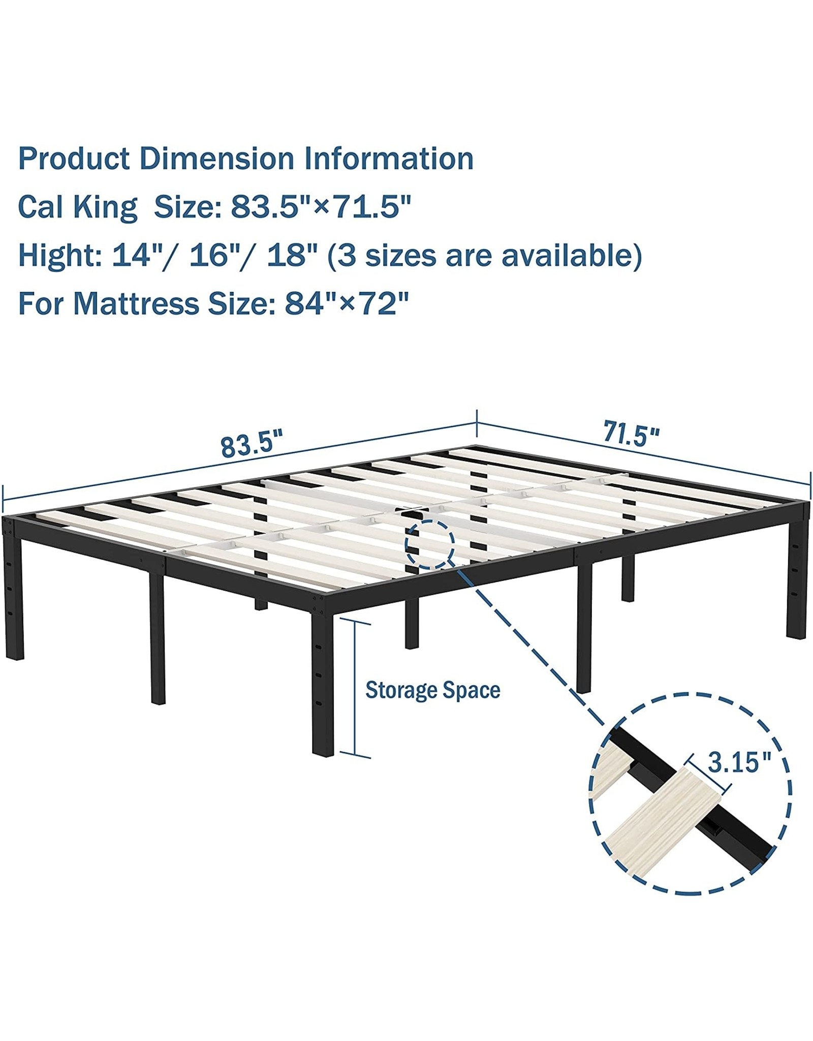 King Size California Foundation Wholeselling Cheap informacionpublica