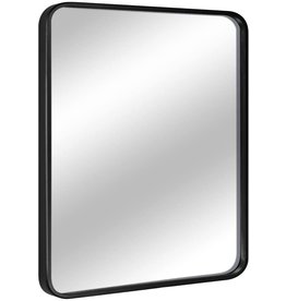 EPRICA EPRICA Wall Mirror for Bathroom, Rectangle Mirror with 1 Black Metal Frame for Bathroom, Entryway, Living Room & More, Hangs Horizontal Or Vertical (32 x 24)