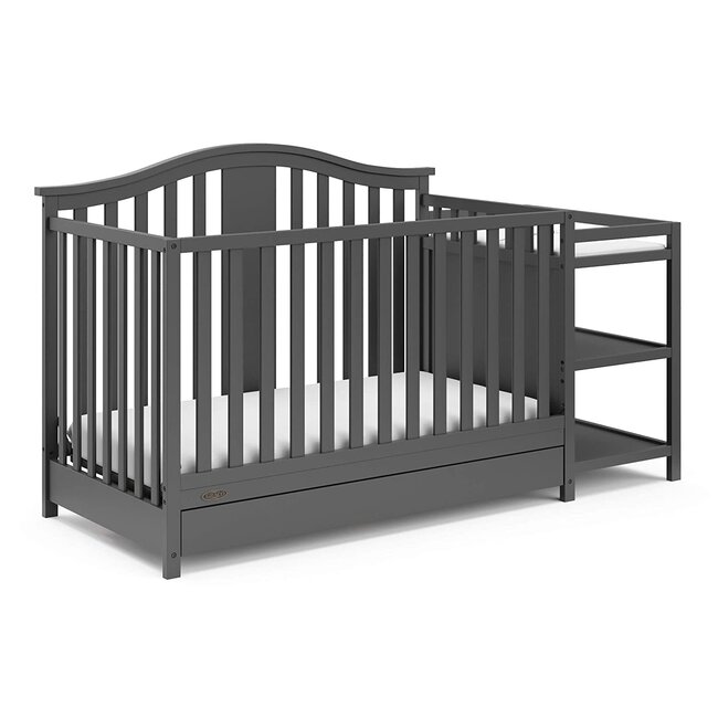 Graco Hadley 5-in-1 Convertible Crib And Changer With Drawer