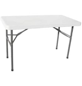 EventStable EventStable TitanPRO Plastic Folding Table - Polyethylene Sturdy Outdoor Folding Table - Lightweight Fold Up Table for Weddings Cocktail Parties Patios - 30'' x 48''