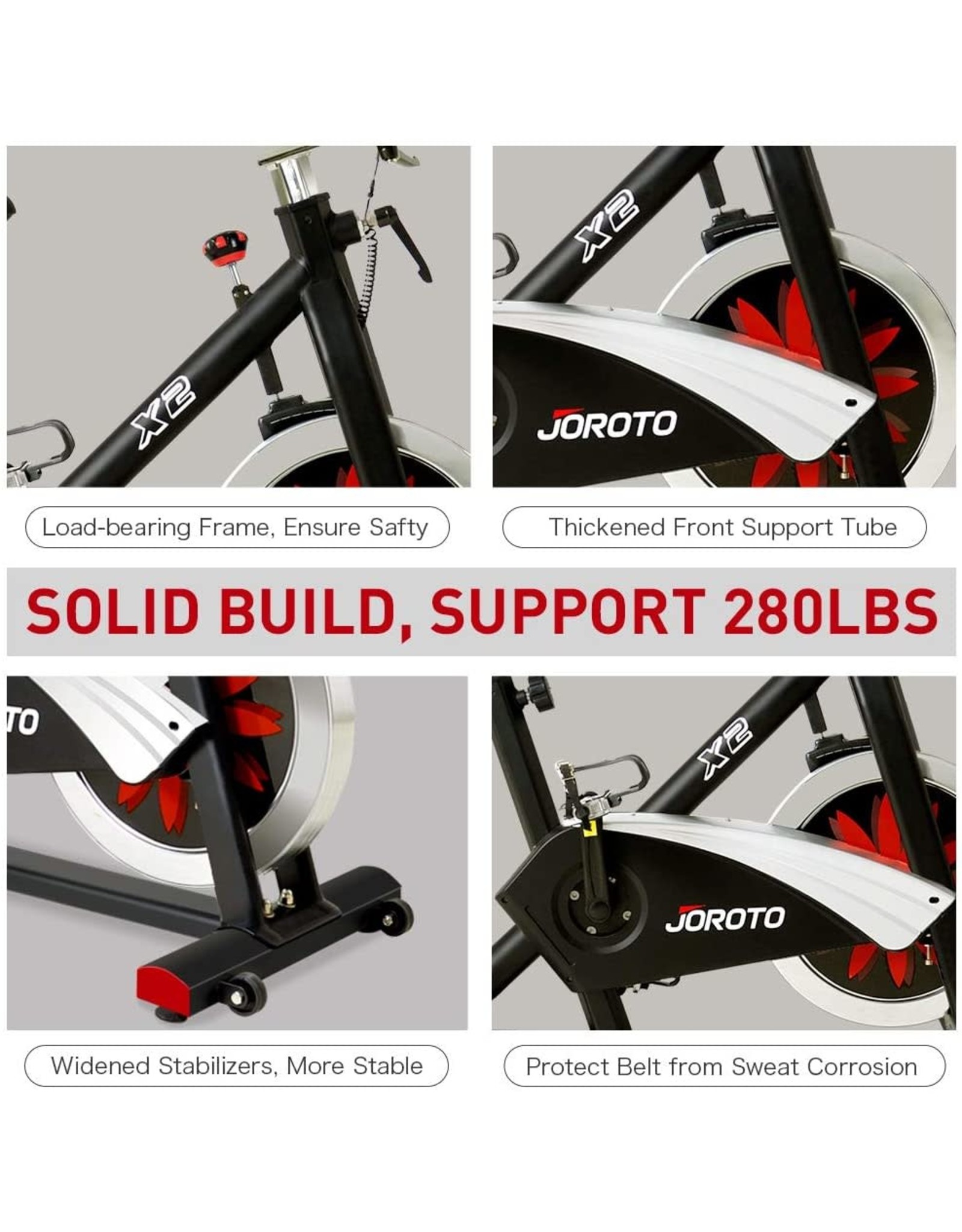 joroto indoor cycling bike