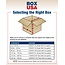 BOX USA B19123 Flat Corrugated Boxes, 19" x 12" x 3", Kraft (Pack of 25)