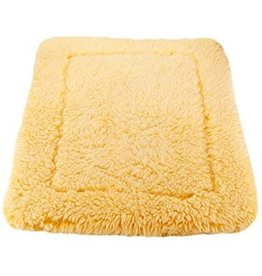 Hugglehounds Hugglefleece Dog Mat, Plush Soft And Durable Crate Mat, Machine Washable Bed (26"x42")