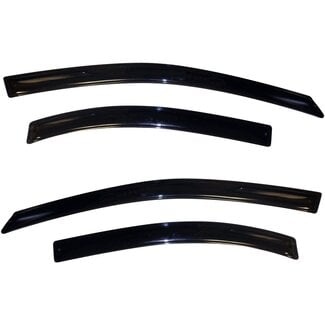 Auto Ventshade AVS 94472 Original Ventvisor Side Window Deflector Dark Smoke, 4-Piece Set for 2012-2020 Chevrolet Sonic